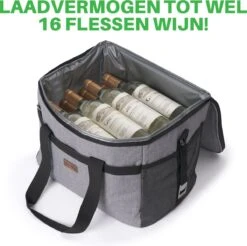 Packaway 4 Laags Geïsoleerde Koeltas - Lunchtas 30 Liter - Grijs -Outdoor Camping Winkel 1200x1194 1