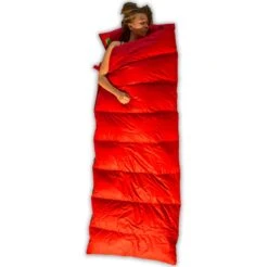 LOWLAND OUTDOOR® Donzen Slaapzak - Companion Economy - 210x80 Cm - Rood -Outdoor Camping Winkel 1200x1196 13