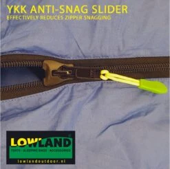 LOWLAND OUTDOOR® Donzen Slaapzak - CC 1 - 200 X 80 Cm - 1725 Gr - 0°C - Katoen -Outdoor Camping Winkel 1200x1196 7