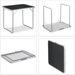 Relaxdays Campingtafel Inklapbaar - Aluminium Klaptafel - Vouwtafel Camping - Koffermodel -Outdoor Camping Winkel 1200x1198