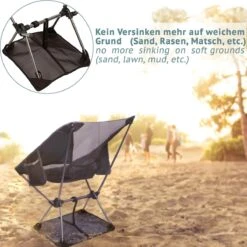 Smartpeas Camping Stoel Van Stevig 600D Polyester En Aluminium - Lichtgewicht En Opvouwbaar - Camping Gadget Inclusief Zijzakken +Plus: Strandmat & Draagtas -Outdoor Camping Winkel 1200x1198 5