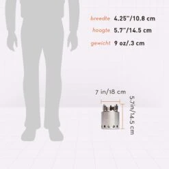 Solo Stove Lite Draagbare Kooktoestel. Geen Vloeibare Brandstof Nodig. Krachtige Efficiënte Houtverbranding En Weinig Rook. Voor 1-2 Personen, 304 Roestvrijstaal, Compact ⌀ 10,8 Cm, Hoogte 14,5 Cm, 255g. -Outdoor Camping Winkel 1200x1200 1103