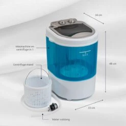 BluMill Mini Wasmachine - Met Centrifuge - Compact - Camping Wasmachine - Duurzame Keuze -Outdoor Camping Winkel 1200x1200 1131