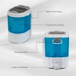 BluMill Mini Wasmachine - Met Centrifuge - Compact - Camping Wasmachine - Duurzame Keuze -Outdoor Camping Winkel 1200x1200 1133