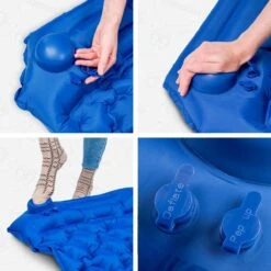 TRVLMORE Slaapmat - Zelfopblazend - 1 Persoons - Ingebouwde Pomp En Kussen - Blauw -Outdoor Camping Winkel 1200x1200 1259