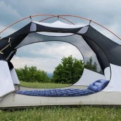 TRVLMORE Slaapmat - Zelfopblazend - 1 Persoons - Ingebouwde Pomp En Kussen - Blauw -Outdoor Camping Winkel 1200x1200 1263