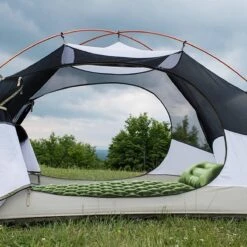 TRVLMORE Slaapmat - Zelfopblazend - 1 Persoons - Ingebouwde Pomp En Kussen - Groen -Outdoor Camping Winkel 1200x1200 1277