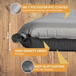 Skandika Easy Single Zelfopblaasbaar Slaapmat – Slaapmat – Slaapmat Zelfopblazend – Logeerbed – Polyester, PVC - Premium Zelfopblazend Luchtbed, Antislip-materiaal, Ideaal Voor Camping – Outdoor, Camping – Kamperen – 196 X 60 X 10 Cm – 3.2kg - Grijs 19 Skandika Easy Single Zelfopblaasbaar Slaapmat – Slaapmat – Slaapmat Zelfopblazend – Logeerbed – Polyester, PVC - Premium Zelfopblazend Luchtbed, Antislip-materiaal, Ideaal Voor Camping – Outdoor, Camping – Kamperen – 196 X 60 X 10 Cm – 3.2kg - Grijs -Outdoor Camping Winkel 1200x1200 1311