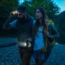 B.K.Licht - LED Kampeerlamp - Zaklamp - 3 In 1 Zaklantaarn Voor Kinderen - Tafellamp - Tentlamp - Opvouwbaar - Zwart Groen - 140 Lumen - IP20 -Outdoor Camping Winkel 1200x1200 1365