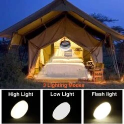 Albrillo Campinglamp LED 2 Stuks Campinglantaarn USB Oplaadbaar Campinglicht, 3 Modi Waterdicht Met 1800mAh Powerbank LED Campinglantaarn Tentverlichting Voor Vissen, Wandelen, Kamperen, Noodgevallen -Outdoor Camping Winkel 1200x1200 1381