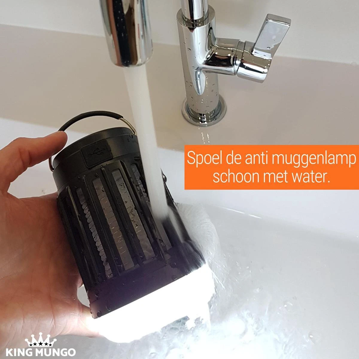 Anti Muggenlamp LED Camping Lamp | Thuis Muggen Vanger Lamp Oplaadbaar | King Mungo 9 Anti Muggenlamp LED Camping Lamp | Thuis Muggen Vanger Lamp Oplaadbaar | King Mungo - Afbeelding 7