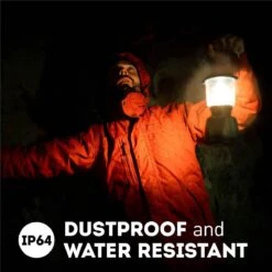 Favour L0818 Retro Camping Lamp Oplaadbaar LED, 320 Lumen, IP64 Waterdicht, Draagbare Kampeerlamp, Tentlamp, Acculamp, Traploos Dimbare Lamp Incl. Kaarslicht-modus, Zwart -Outdoor Camping Winkel 1200x1200 1432