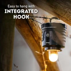 Favour L0434 Camping Lamp LED, 1105 Lumen, IP64, Waterdicht, Draagbare Kampeerlamp, Tentlamp, Schokbestendig, 4 Verschillende Lichtmodi Inclusief Kaarslicht-modus, Afneembaar Deksel & Compact Formaat -Outdoor Camping Winkel 1200x1200 1437