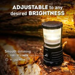 Favour L0434 Camping Lamp LED, 1105 Lumen, IP64, Waterdicht, Draagbare Kampeerlamp, Tentlamp, Schokbestendig, 4 Verschillende Lichtmodi Inclusief Kaarslicht-modus, Afneembaar Deksel & Compact Formaat -Outdoor Camping Winkel 1200x1200 1438