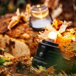 Favour L0434 Camping Lamp LED, 1105 Lumen, IP64, Waterdicht, Draagbare Kampeerlamp, Tentlamp, Schokbestendig, 4 Verschillende Lichtmodi Inclusief Kaarslicht-modus, Afneembaar Deksel & Compact Formaat -Outdoor Camping Winkel 1200x1200 1441