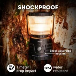 Favour L0434 Camping Lamp LED, 1105 Lumen, IP64, Waterdicht, Draagbare Kampeerlamp, Tentlamp, Schokbestendig, 4 Verschillende Lichtmodi Inclusief Kaarslicht-modus, Afneembaar Deksel & Compact Formaat -Outdoor Camping Winkel 1200x1200 1443