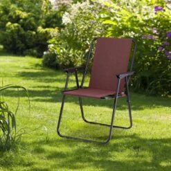 Relaxdays Campingstoel Inklapbaar Set Van 2 - Klapstoel 100 Kg - Visstoel Met Armleuningen - Grijs -Outdoor Camping Winkel 1200x1200 147