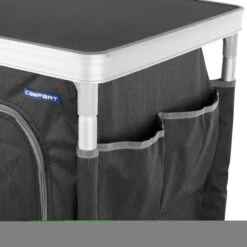 Campart Campingkast CU-0719 – Opvouwbaar En Verstelbaar - 4 Verstelbare Poten - 3 Lagen - Aluminium Frame - Grijs -Outdoor Camping Winkel 1200x1200 207