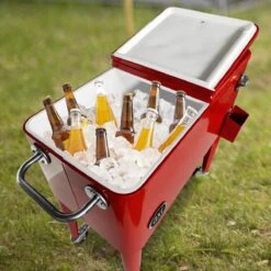 AXI Retro Cooler Rood - Koeler Met Wielen - 76L Inhoud - Koelbox Met Aftapkraan -Outdoor Camping Winkel 1200x1200 226