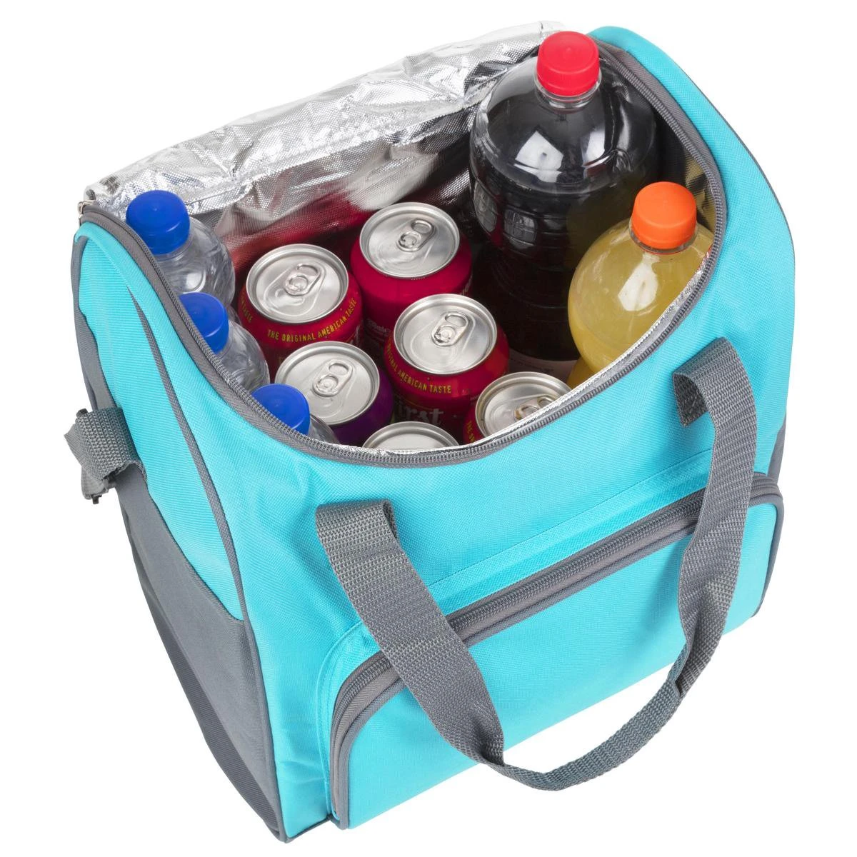 Basis Sterke Koeltas Set - 25 + 10 Liter - Lunchtas - Geïsoleerde Koeltassen - Picknicktas - Coolerbag - Blauw 10 Basis Sterke Koeltas Set - 25 + 10 Liter - Lunchtas - Geïsoleerde Koeltassen - Picknicktas - Coolerbag - Blauw - Afbeelding 8