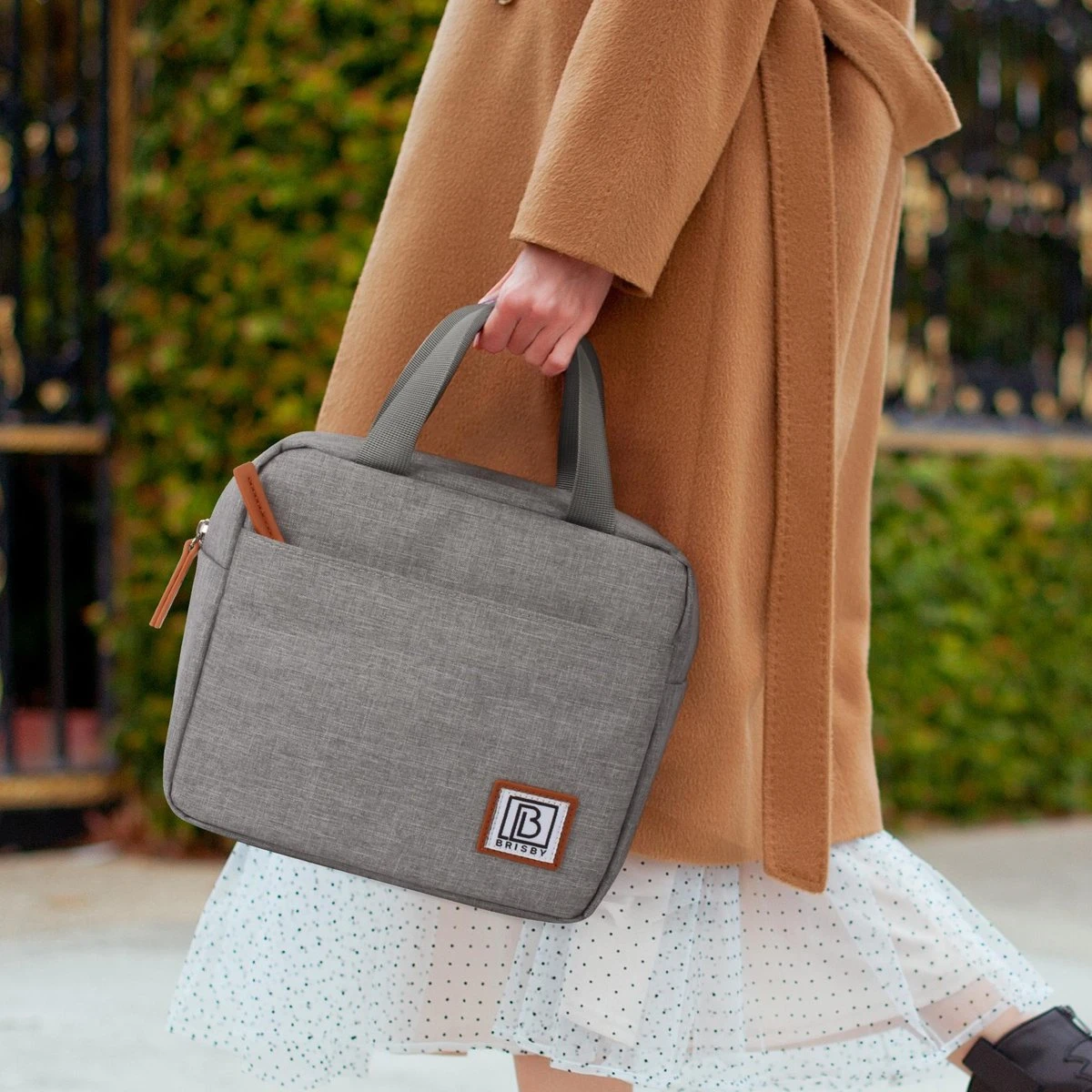 Brisby 4 Laags Geïsoleerde Koeltas - Lunchtas 4 Liter - Lichtgrijs 7 Brisby 4 Laags Geïsoleerde Koeltas - Lunchtas 4 Liter - Lichtgrijs - Afbeelding 5