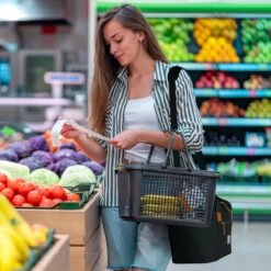 Brisby 4 Laags Geïsoleerde Koeltas - Boodschappentas 21 Liter - Zwart -Outdoor Camping Winkel 1200x1200 293