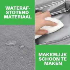 Brisby 4 Laags Geïsoleerde Koeltas - Lunchtas 1.5 Liter - Lichtgrijs -Outdoor Camping Winkel 1200x1200 312