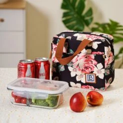 Brisby 4 Laags Geïsoleerde Koeltas - Lunchtas 4 Liter - Bloemetjes -Outdoor Camping Winkel 1200x1200 317
