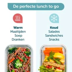 ForDig Lunchtas Grijs - Koeltas Gemaakt Van 600D Polyester Met PEVA-Voering - Ruimte Voor Lunchtrommel / Snacks / Blikjes - Koel Tas Met Mesh Opbergruimtes En Ruimte Voor Bestek - Lunch Tas Cool Bag - Coolerbag - Kleine Cooler -Outdoor Camping Winkel 1200x1200 354