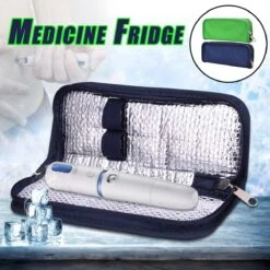 Merkloos Diabetes Koeltas - Blauw - Koeltas- Diabetes Etui - Insuline Spuiten - Reis Etui - Insuline Koeltas -Outdoor Camping Winkel 1200x1200 359