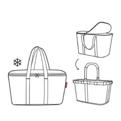 Reisenthel Coolerbag XS Koeltas Lunchtas - 4L - Dots Zwart -Outdoor Camping Winkel 1200x1200 361