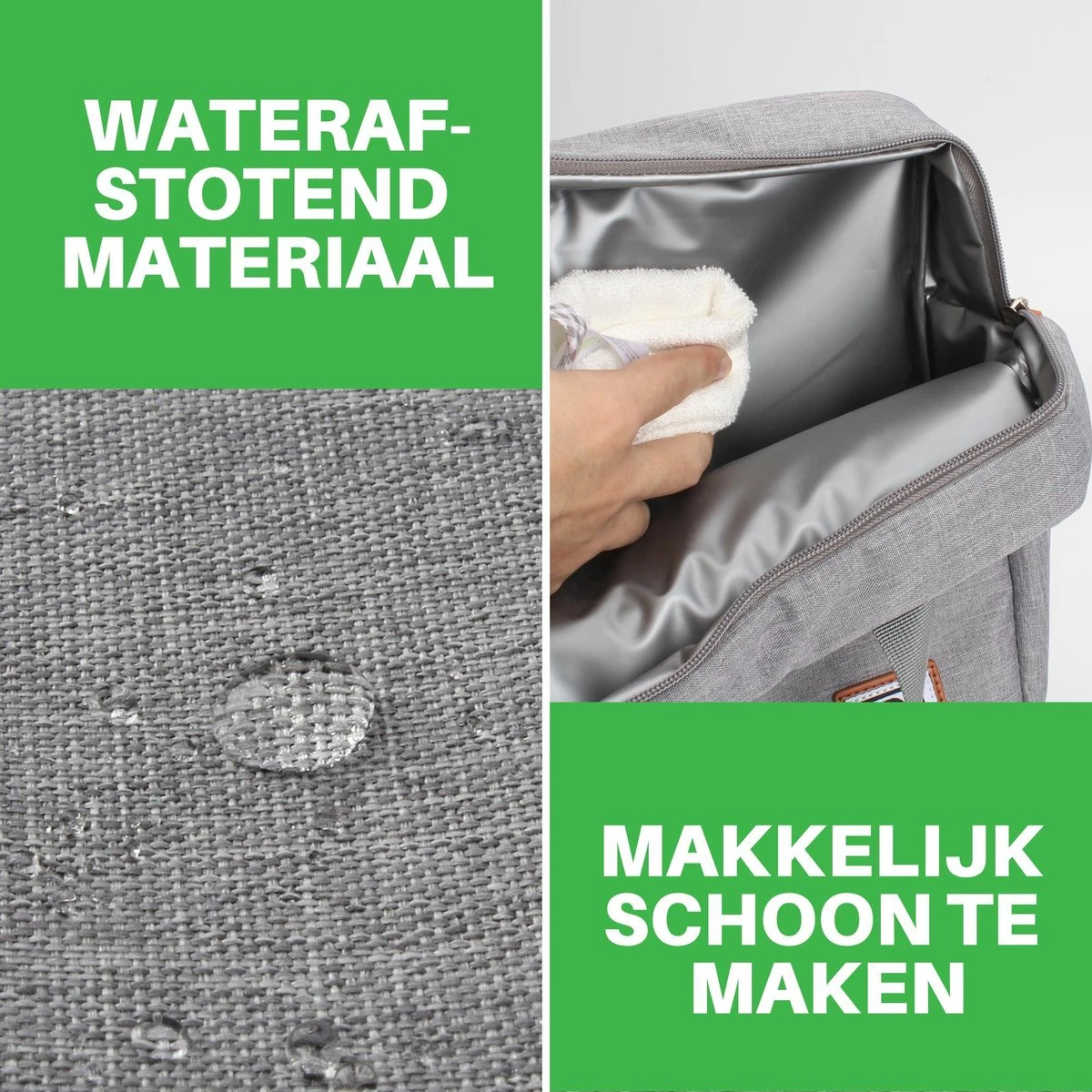 Brisby 4 Laags Geïsoleerde Koeltas - Lunchtas 7 Liter - Lichtgrijs 9 Brisby 4 Laags Geïsoleerde Koeltas - Lunchtas 7 Liter - Lichtgrijs - Afbeelding 7