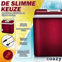 Koelbox 24L Met ECO Modus Voor Auto & Camping - Frigobox Elektrisch 24 Liter Met 12v 230 Volt - Verkoelt En Verwamt - MiniBar - Mini Koelkast -Outdoor Camping Winkel 1200x1200 400