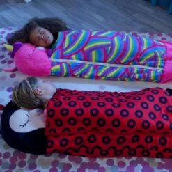 Mediashop Happy Nappers Kinderslaapzak - 2-in-1 Zachte Knuffel En Zomerslaapzak - Roze Eenhoorn Motief Voor Kinderen Van 3 Tot 6 Jaar -Outdoor Camping Winkel 1200x1200 425