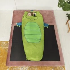 Dutch Mountains Kinderslaapzak Nijlpaard - 170 X 70cm Polyester - Zacht Lichtgewicht – Opberghoes -Outdoor Camping Winkel 1200x1200 504