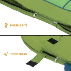 Dutch Mountains Kinderslaapzak Nijlpaard - 170 X 70cm Polyester - Zacht Lichtgewicht – Opberghoes -Outdoor Camping Winkel 1200x1200 506