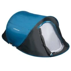 Dunlop Pop Up Tent 220 X 120 X 90 Cm - Grijs/ Blauw - 1 Persoons -Outdoor Camping Winkel 1200x1200 573