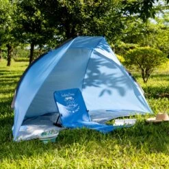 Navaris Windscherm Voor Het Strand - Zon- En Windbescherming Voor Drie Personen - Pop-up Speeltent Met UV- Bescherming - Beach Shelter Met Draagtas 13 Navaris Windscherm Voor Het Strand - Zon- En Windbescherming Voor Drie Personen - Pop-up Speeltent Met UV- Bescherming - Beach Shelter Met Draagtas -Outdoor Camping Winkel 1200x1200 602