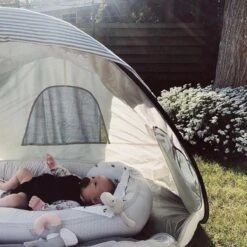 Deryan Luxe Pop Up Strandtent - Anti-UV 50+ - Cream -Outdoor Camping Winkel 1200x1200 629