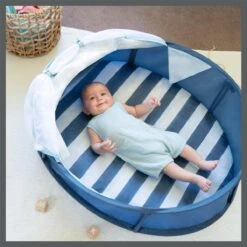 Babymoov Babyni Speelruimte & Extra Bedje Anti-UV FPS 50+ Marinière -Outdoor Camping Winkel 1200x1200 635