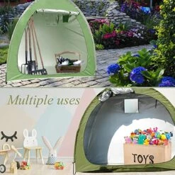 Merkloos Fietstent, Beschermhoes Fietsenschuur, Tent Voor Camping In De Open Lucht-groen 200*80*165CM -Outdoor Camping Winkel 1200x1200 664