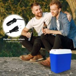 Niceey Thermo Elektrische Koelbox - 24 Liter - Koelbox Elektrisch 12v 230 Volt - Coolbox - Koelt & Verwarmt - Blauw -Outdoor Camping Winkel 1200x1200 718