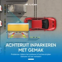 AyeCam Achteruitrijcamera - 4,3 Inch Scherm - 2 Kanaals – Nachtzicht - Incl. Begeleidingslijnen -Outdoor Camping Winkel 1200x1200 746