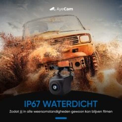 AyeCam Achteruitrijcamera - 4,3 Inch Scherm - 2 Kanaals – Nachtzicht - Incl. Begeleidingslijnen -Outdoor Camping Winkel 1200x1200 749