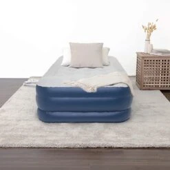 LifeGoods Luchtbed - 1 Persoons - Met Ingebouwde Pomp - Incl. Draagtas En Reparatiekit -Outdoor Camping Winkel 1200x1200 779