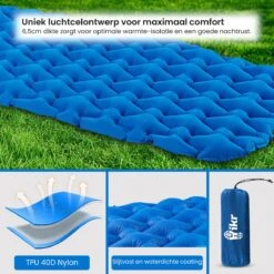Hikr® Luchtbed - Slaapmat - Opblaasbaar Matras - Lichtgewicht - Outdoor - Camping - Hiking & Wandelen -Outdoor Camping Winkel 1200x1200 814