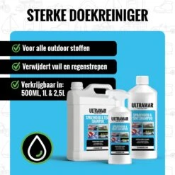 Ultramar - Sprayhood & Tent Shampoo - 1L - Tentdoekreiniger - Voor Bootkap, Tent, Cabriodak, Zonwering - Tentonderhoud - Bootonderhoud - Schoonmaakmiddel 18 Ultramar - Sprayhood & Tent Shampoo - 1L - Tentdoekreiniger - Voor Bootkap, Tent, Cabriodak, Zonwering - Tentonderhoud - Bootonderhoud - Schoonmaakmiddel -Outdoor Camping Winkel 1200x1200 884