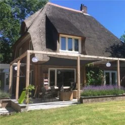 Livin' Outdoor Schaduwdoek Iseo HDPE - Driehoek - 3 X 2.5 X 2.5 Meter - Antraciet -Outdoor Camping Winkel 1200x1200 923