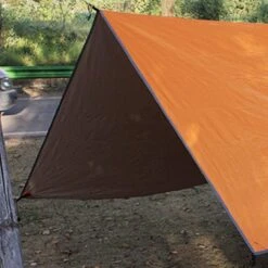 Merkloos TDR - Outdoor Draagbaar Zonnescherm Met Opbergtas - Waterdicht-SPF - Tarps Voor Kamperen300 * 300cm - 3-4Personen - Orange -Outdoor Camping Winkel 1200x1200 934