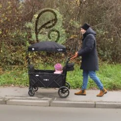 FableKids LEO X4Plus Opvouwbare Wagen Met Dak Fossil Grey 17 FableKids LEO X4Plus Opvouwbare Wagen Met Dak Fossil Grey -Outdoor Camping Winkel 1200x1200 941